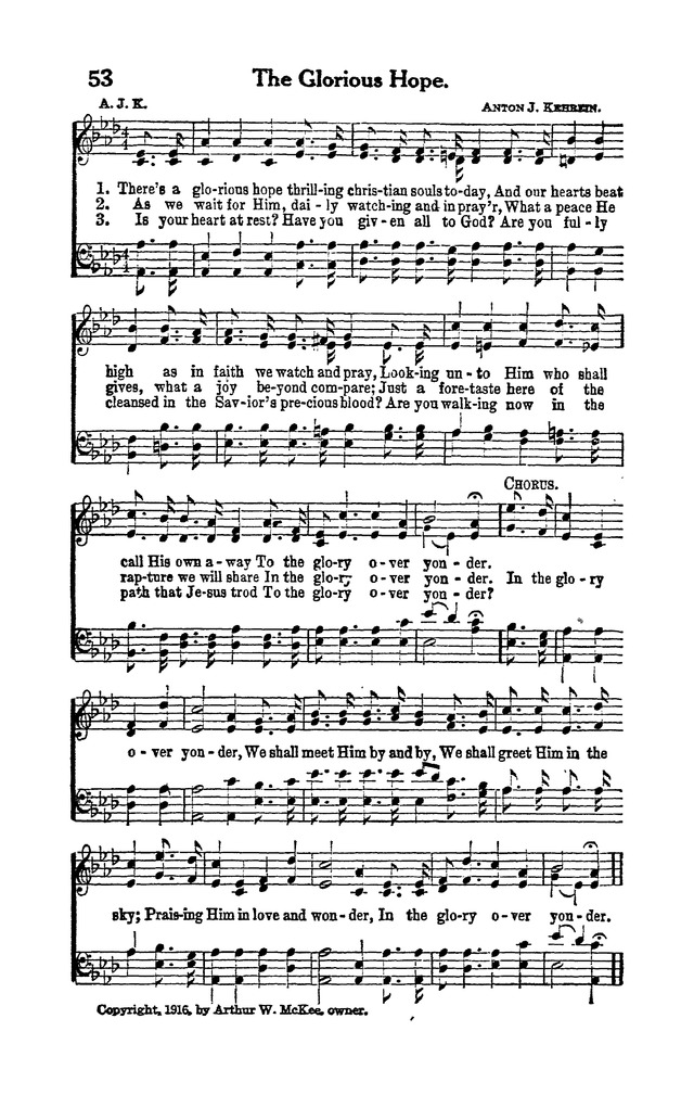 Tabernacle Praises No. 1 page 53