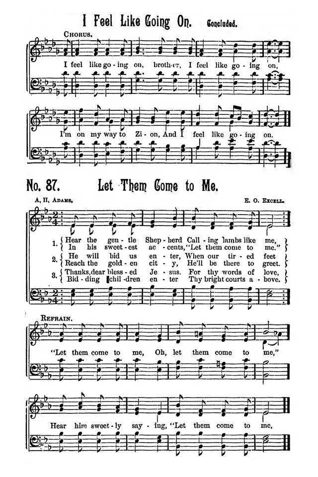 Triumphant Songs No.1 page 101