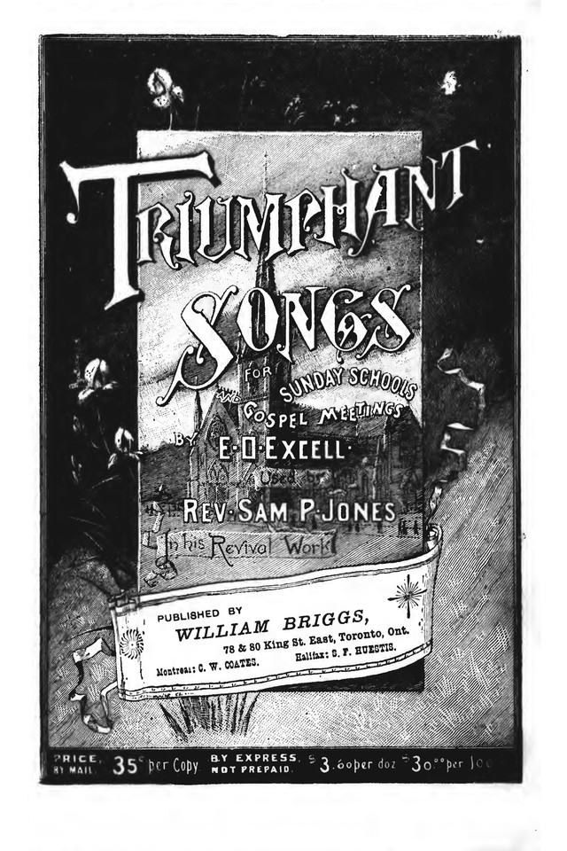 Triumphant Songs No.1 page cover
