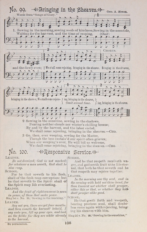 Triumphant Songs Nos. 1 and 2 Combined page 105
