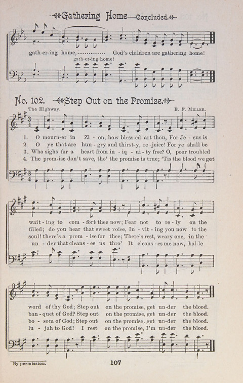 Triumphant Songs Nos. 1 and 2 Combined page 107