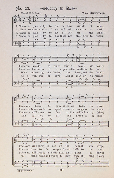Triumphant Songs Nos. 1 and 2 Combined page 108