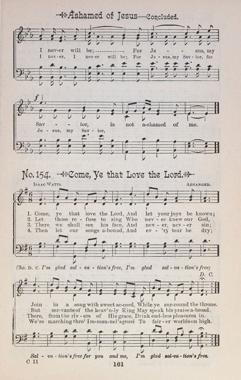 Triumphant Songs Nos. 1 and 2 Combined page 161