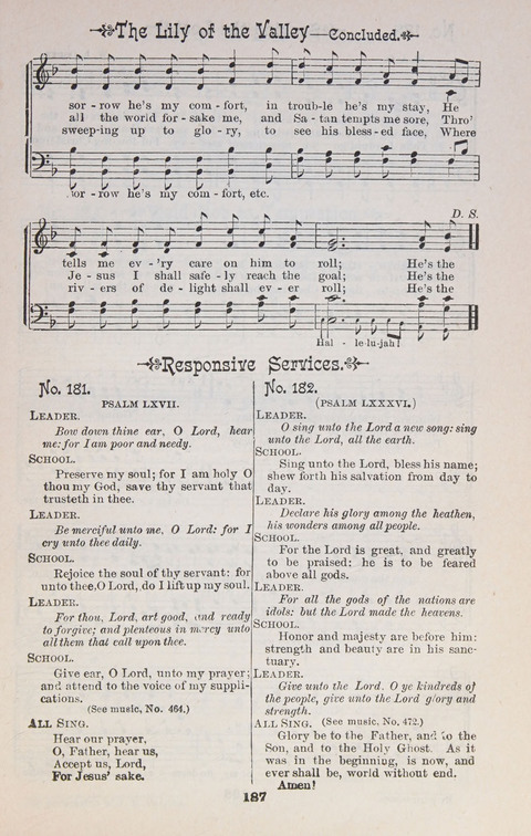 Triumphant Songs Nos. 1 and 2 Combined page 187
