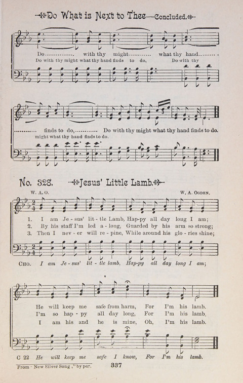 Triumphant Songs Nos. 1 and 2 Combined page 337