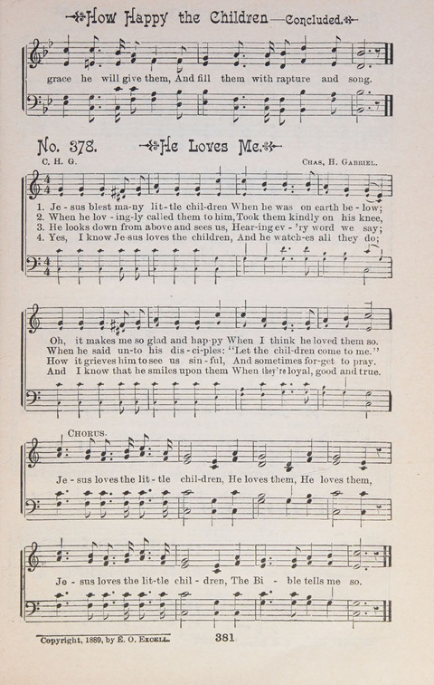 Triumphant Songs Nos. 1 and 2 Combined page 381