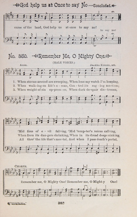Triumphant Songs Nos. 1 and 2 Combined page 383
