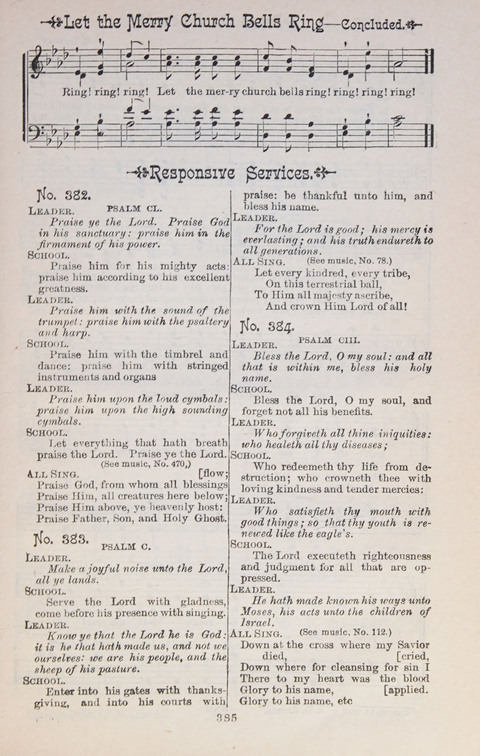 Triumphant Songs Nos. 1 and 2 Combined page 385