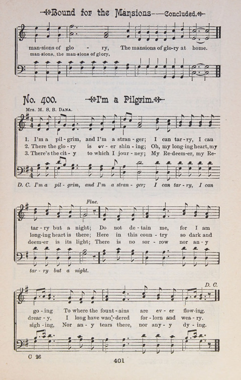 Triumphant Songs Nos. 1 and 2 Combined page 401