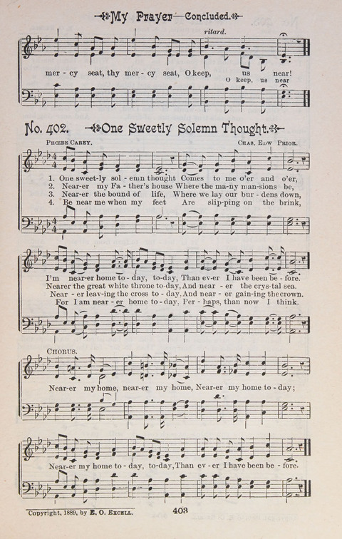Triumphant Songs Nos. 1 and 2 Combined page 403