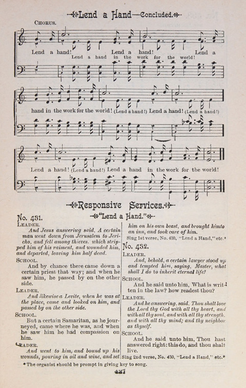 Triumphant Songs Nos. 1 and 2 Combined page 427