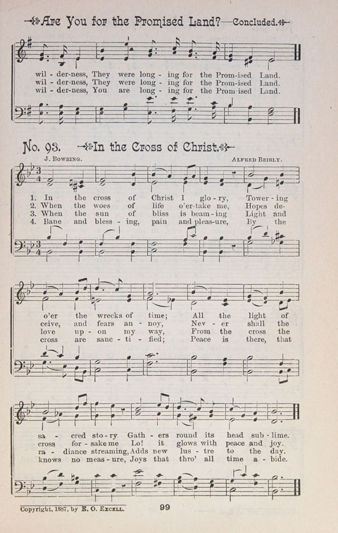 Triumphant Songs Nos. 1 and 2 Combined page 99