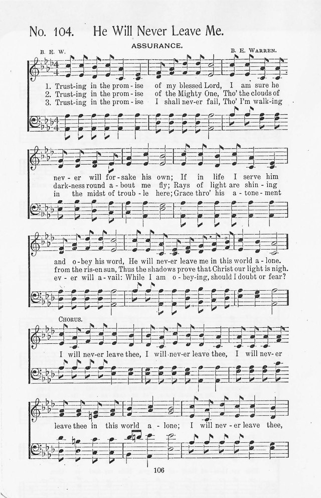 Truth in Song: for General Gospel Work page 104