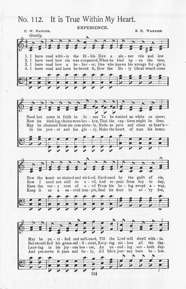 Truth in Song: for General Gospel Work page 112