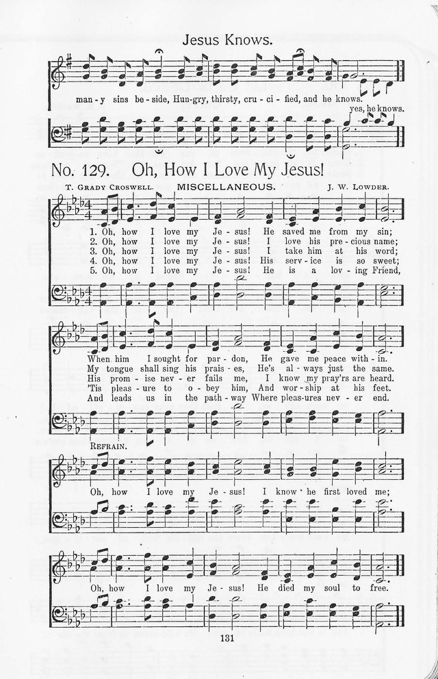 Truth in Song: for General Gospel Work page 129