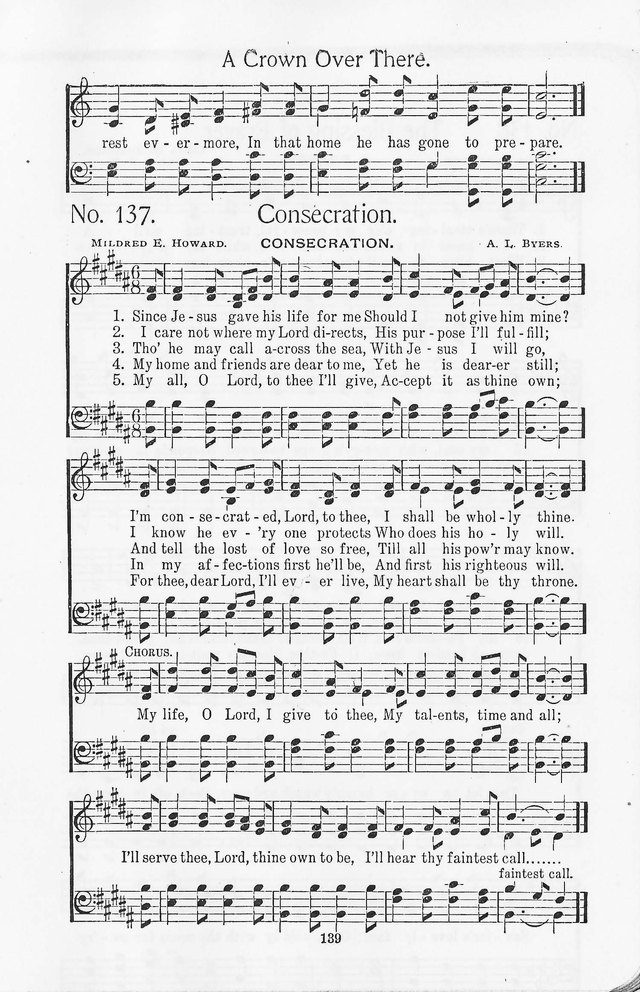 Truth in Song: for General Gospel Work page 137