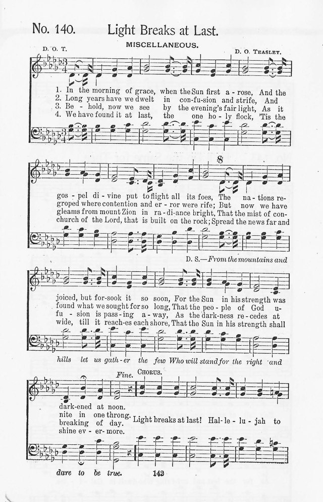 Truth in Song: for General Gospel Work page 140