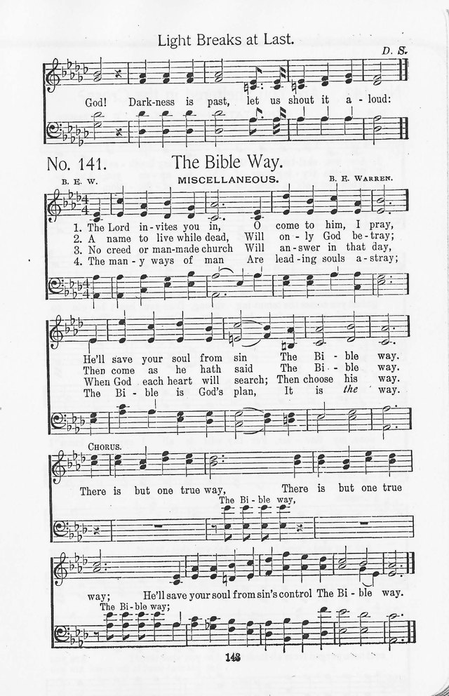 Truth in Song: for General Gospel Work page 141