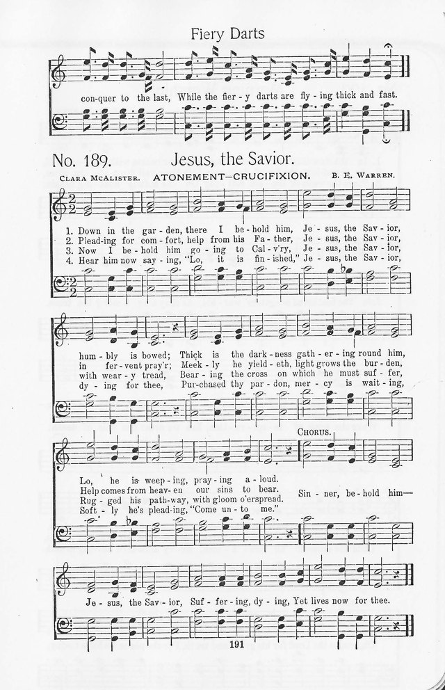 Truth in Song: for General Gospel Work page 189