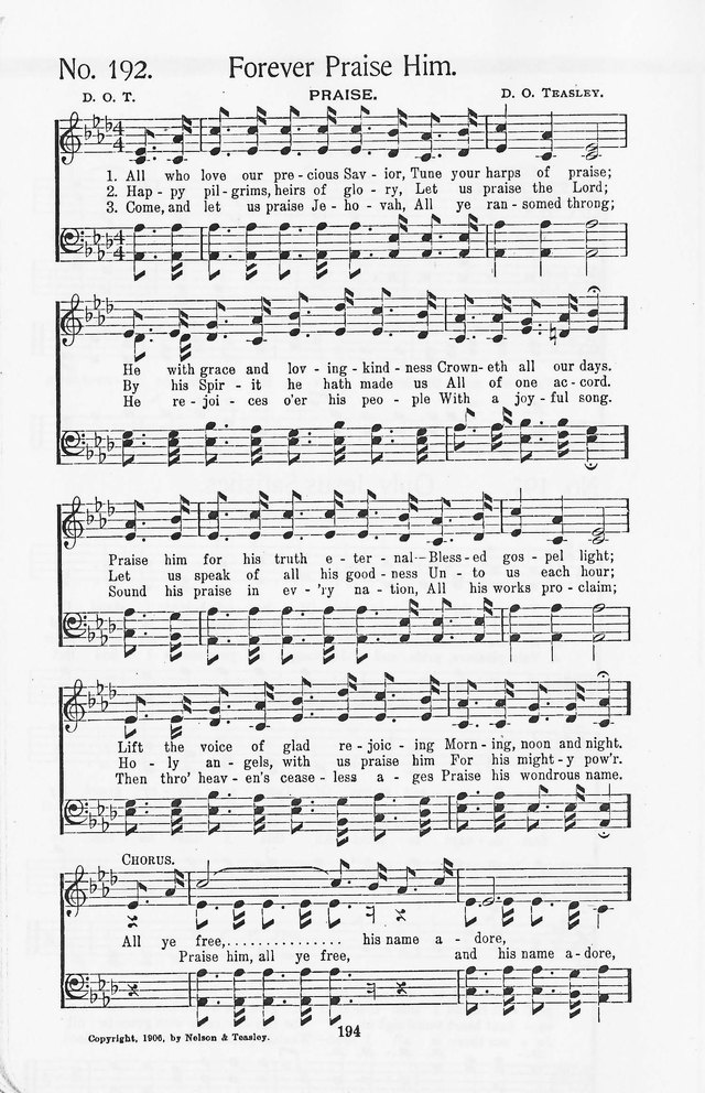 Truth in Song: for General Gospel Work page 192