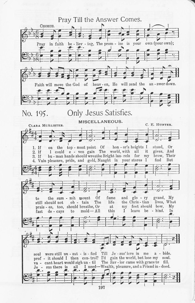 Truth in Song: for General Gospel Work page 195
