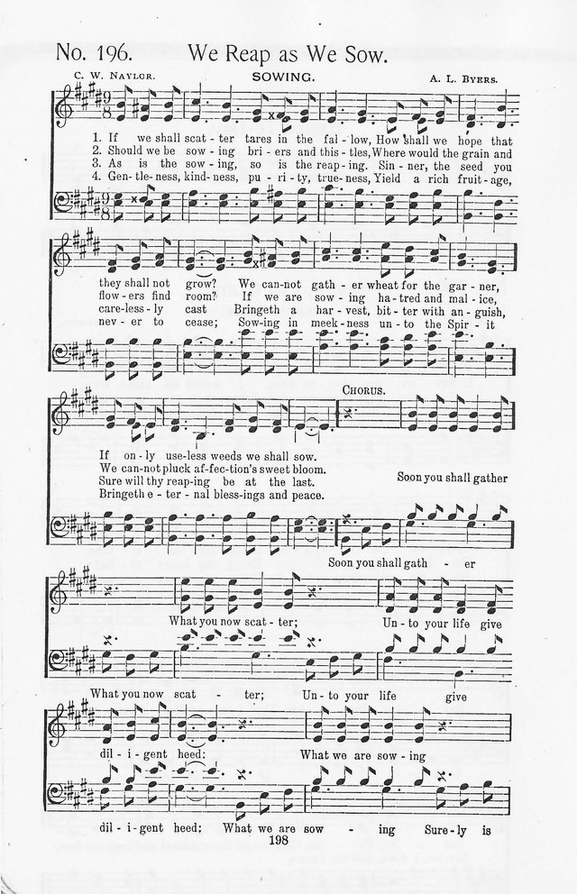 Truth in Song: for General Gospel Work page 196
