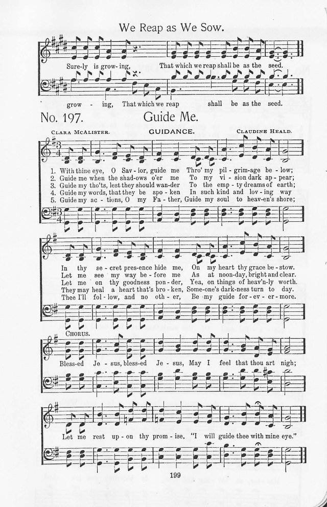 Truth in Song: for General Gospel Work page 197