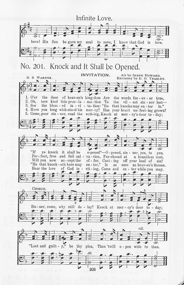 Truth in Song: for General Gospel Work page 201