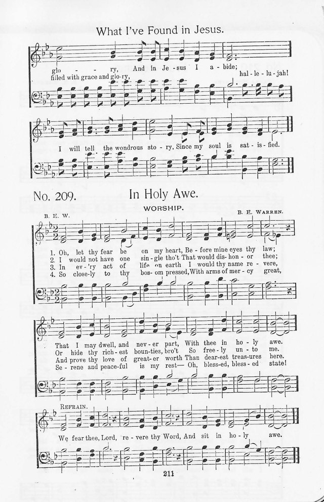 Truth in Song: for General Gospel Work page 209
