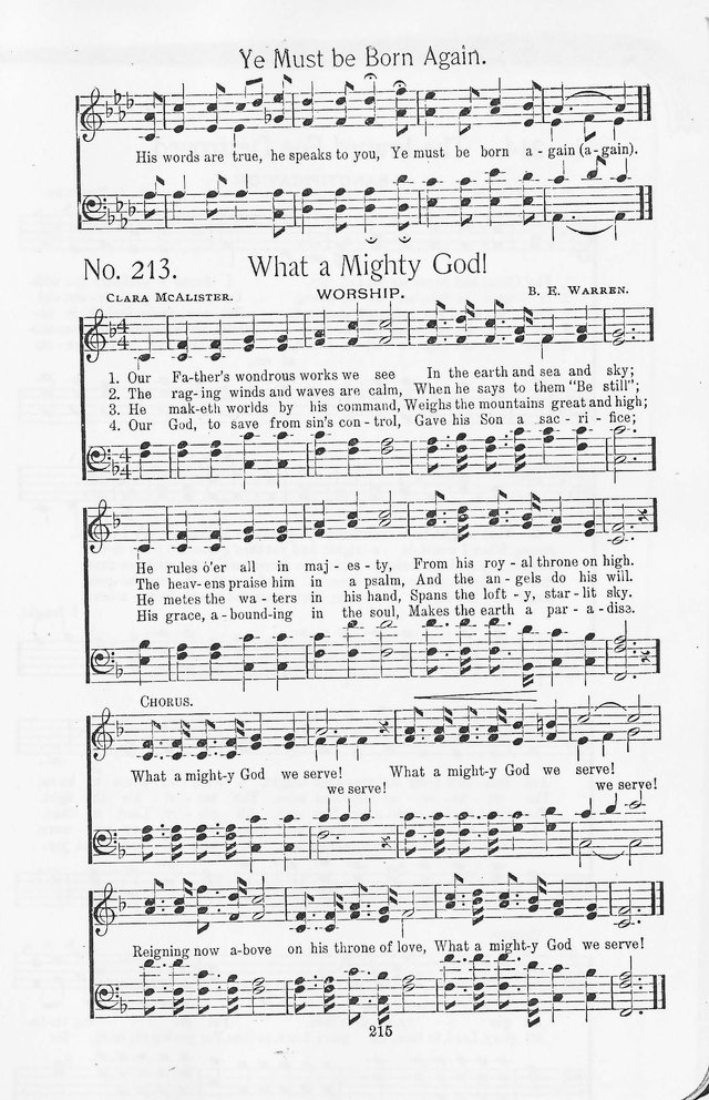 Truth in Song: for General Gospel Work page 213