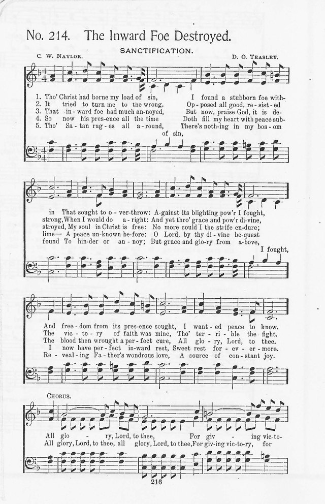 Truth in Song: for General Gospel Work page 214