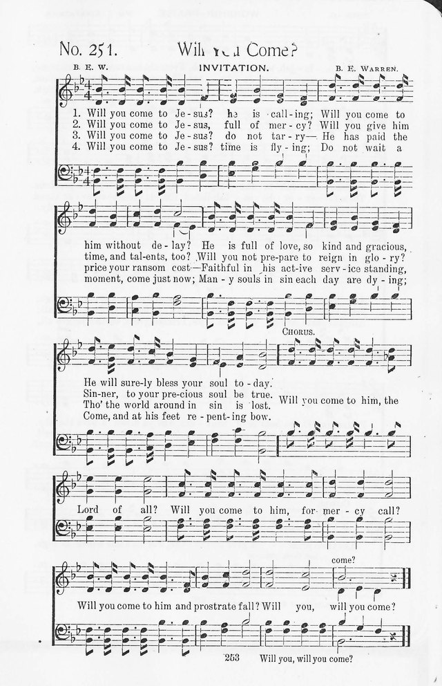 Truth in Song: for General Gospel Work page 251