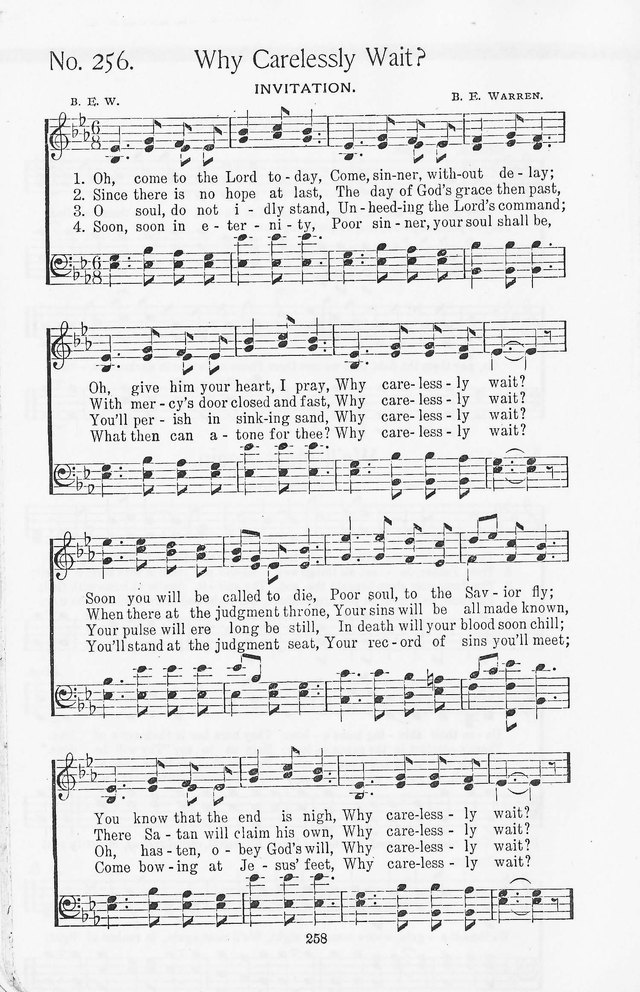 Truth in Song: for General Gospel Work page 256