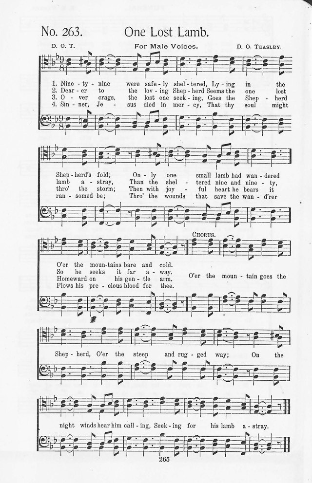 Truth in Song: for General Gospel Work page 263