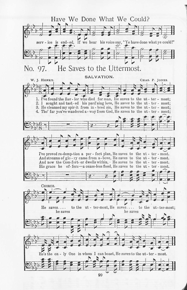 Truth in Song: for General Gospel Work page 97