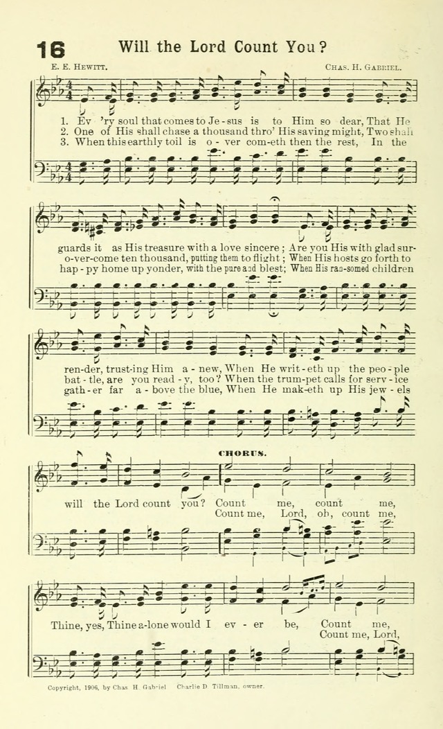 Tabernacle Songs page 21