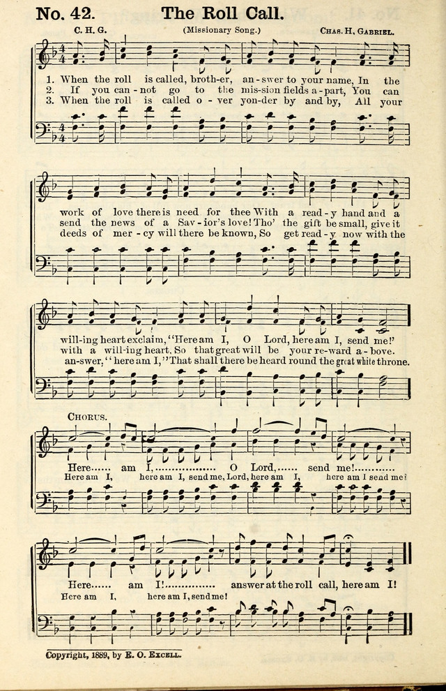 Triumphant Songs No.2 page 41