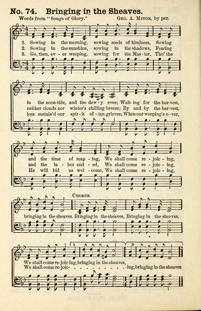 Triumphant Songs No.2 page 71