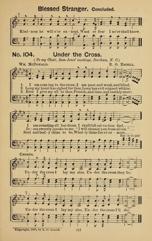 Triumphant Songs No.3 page 117