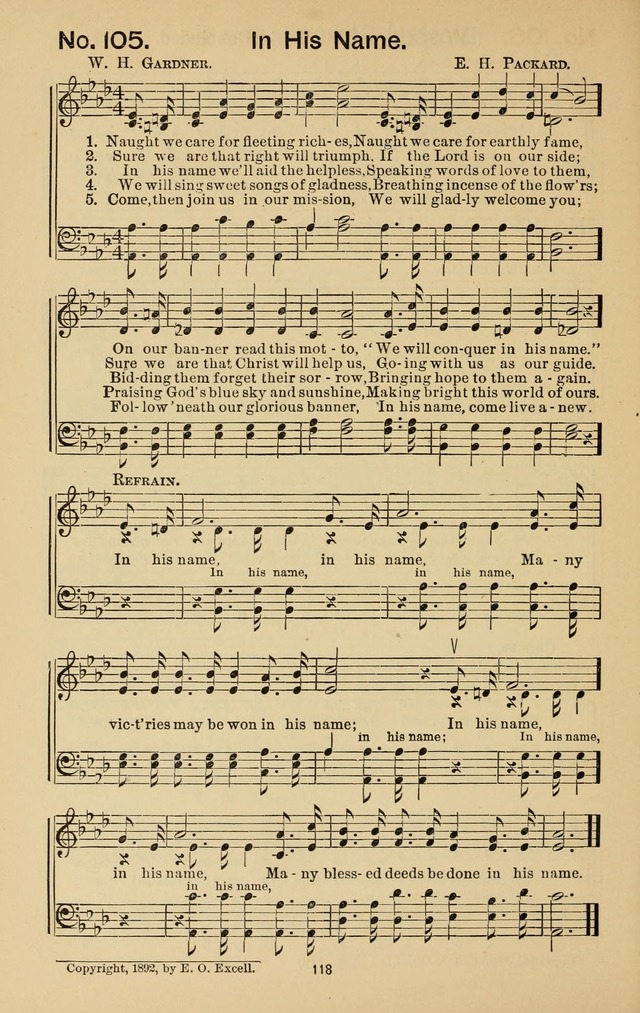 Triumphant Songs No.3 page 118