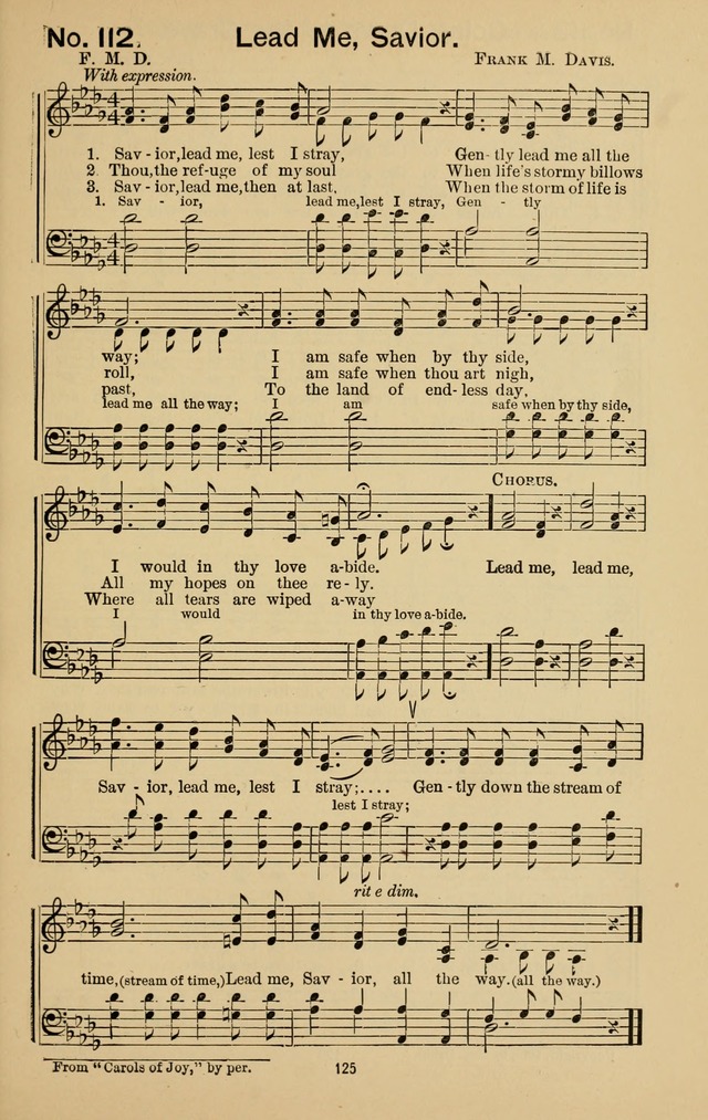 Triumphant Songs No.3 page 125