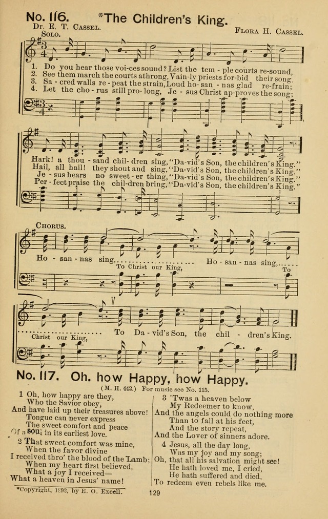 Triumphant Songs No.3 page 129