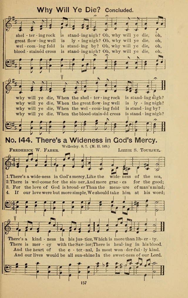 Triumphant Songs No.3 page 157
