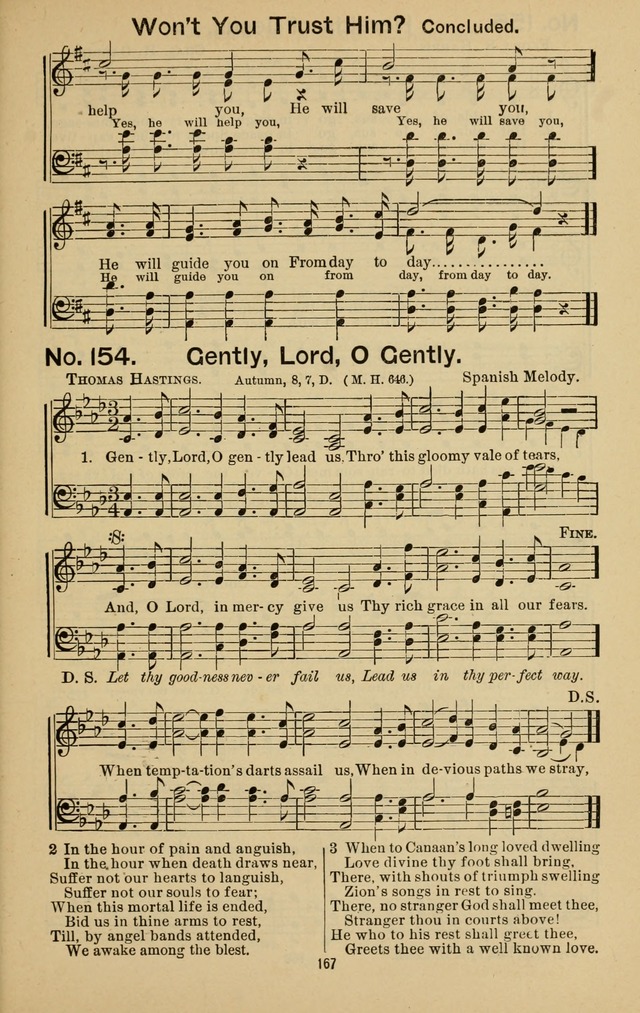 Triumphant Songs No.3 page 167