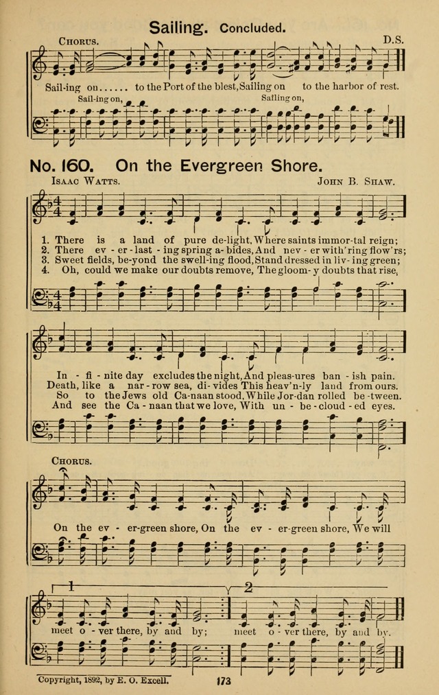 Triumphant Songs No.3 page 173