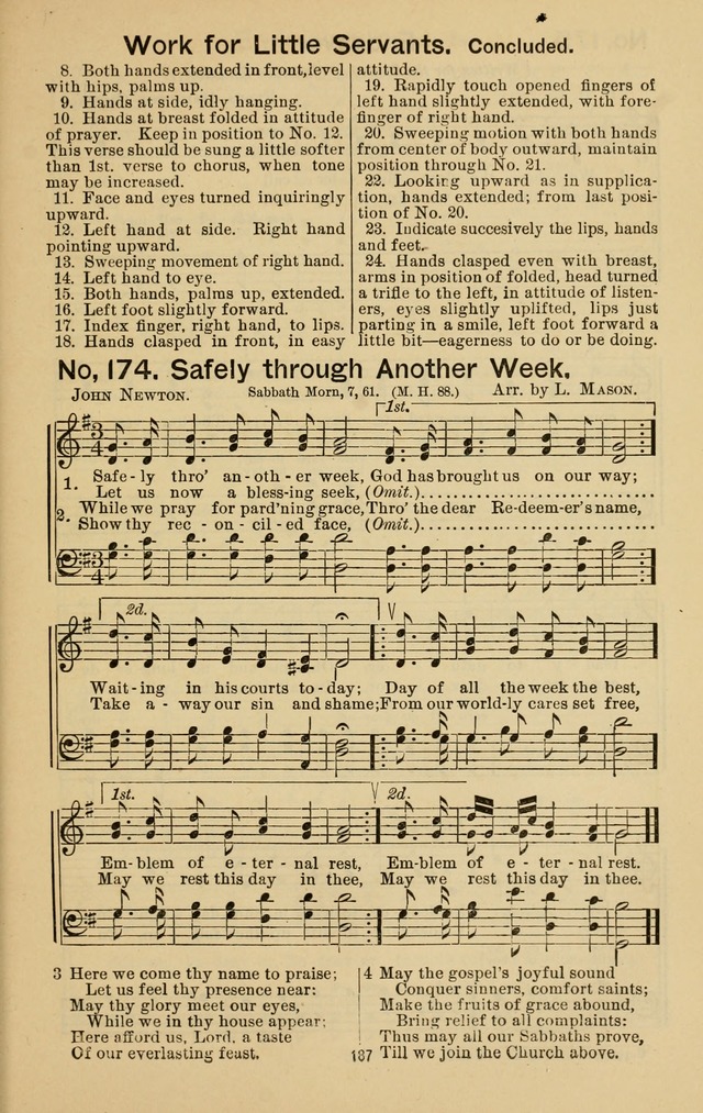 Triumphant Songs No.3 page 187