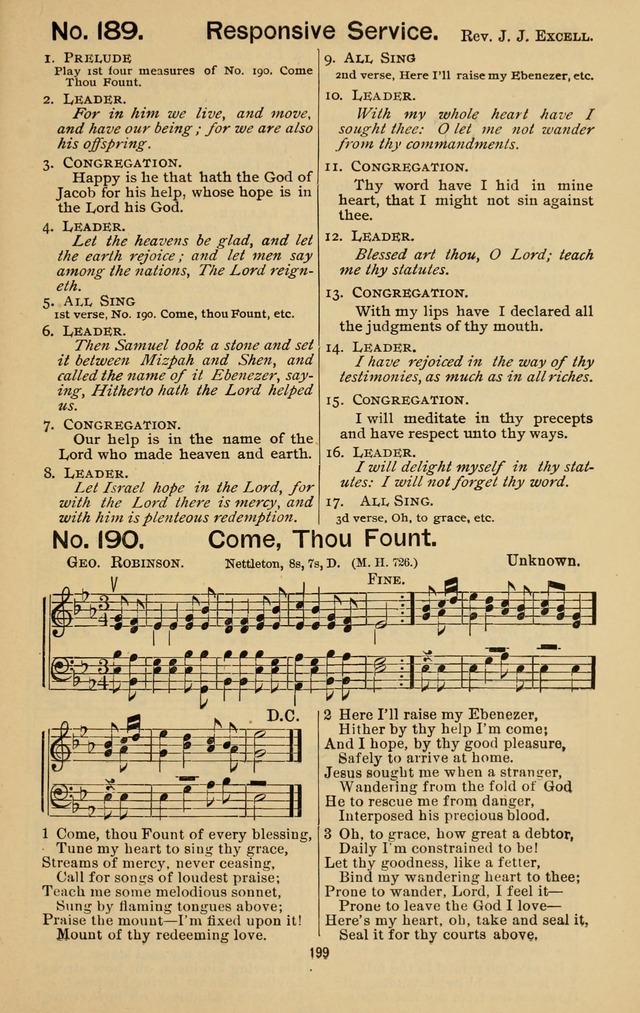 Triumphant Songs No.3 page 199