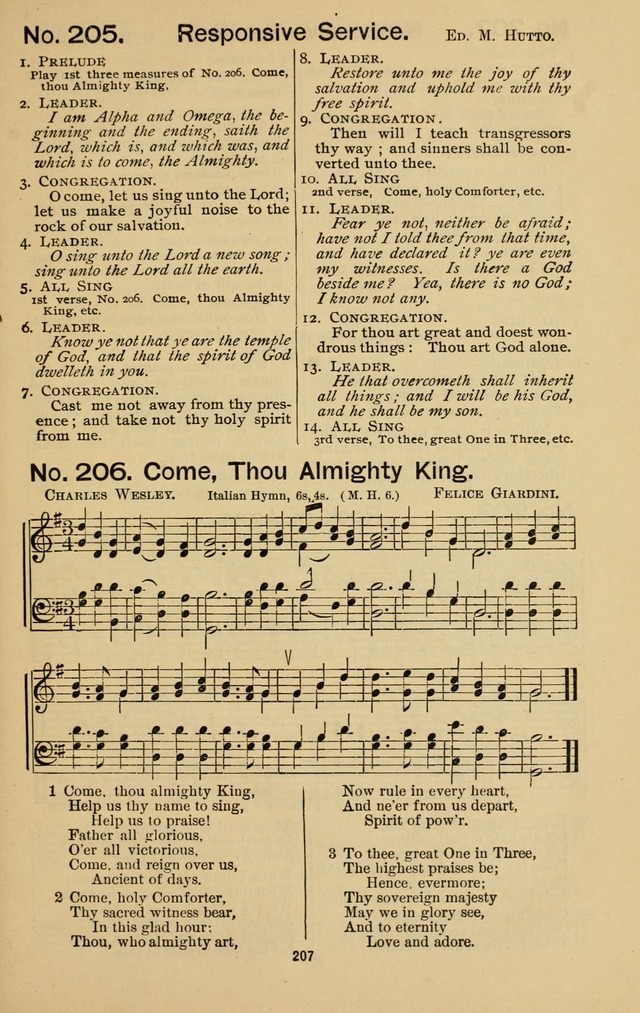 Triumphant Songs No.3 page 207