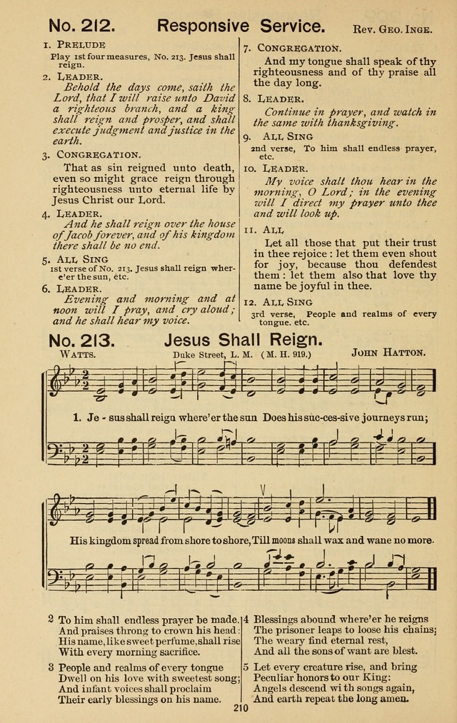 Triumphant Songs No.3 page 210
