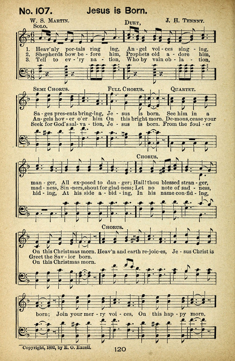 Triumphant Songs Nos. 3 and 4 Combined page 120